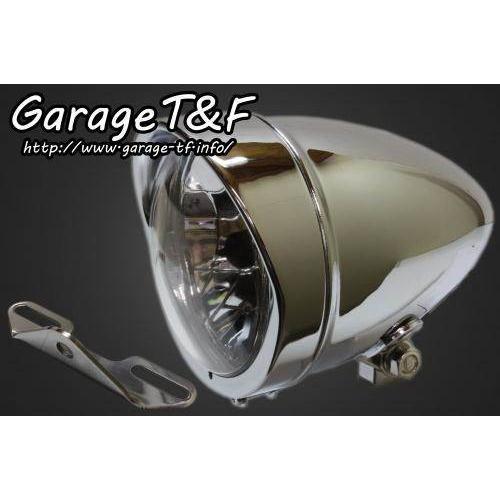 Garage T&amp;F ガレージ 4.5インチロケットライト＆ライトステーキット タイプB ドラッグス...