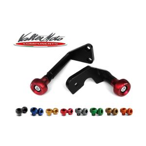 Valter Moto Components Valter Moto Components:バルターモトコンポーネンツ フレームスライダー STREET カラー：ブラック グラディウス650 グラディウス400