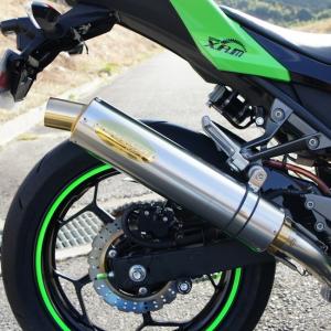 車検対応 WRS マフラー Ninja400 フルエキ EX400e マフラー フルエキゾースト ステンレス Ninja400 EBL-EX400E