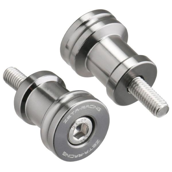 ZETA ジータ スイングアームスプール カラー：チタン 汎用 YAMAHA ヤマハ スタンドフック...