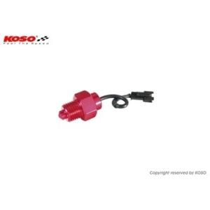 KOSO コーソー 温度センサー サイズ：M10×ネジピッチ1.0mm 油温・水温センサー 冷却関連...