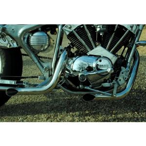 部品屋K&W ショートドラッグパイプマフラー ビラーゴ250(XV250) YAMAHA