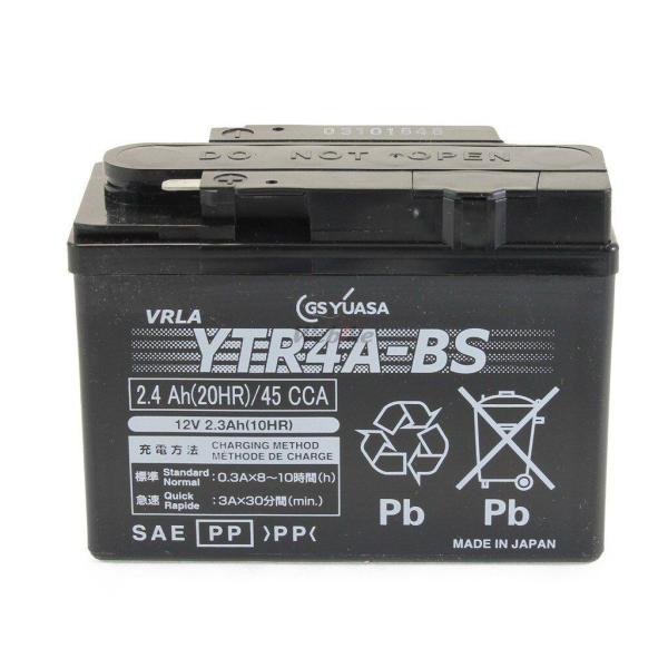 GS YUASA GSユアサ YTR4A-BS オートバイ用 制御弁型(MF)12Vバッテリー【液入...
