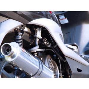 XJR400 (4HM) 用 PRETTY 薄型センバツブレット 黒 : PRETTYRACING