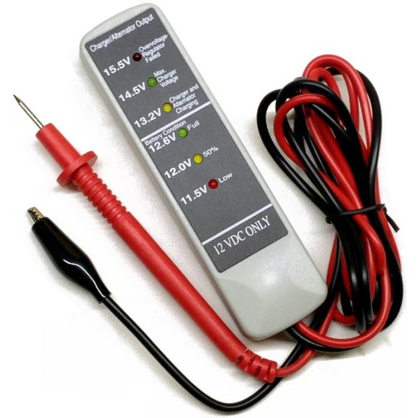 Rible リブレ ポータブルDCシステムチェッカー12V 電気・電圧計 計測ツール