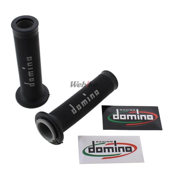 domino ドミノ レースタイプ グリップ カラー：ブラック×グレー ハンドル
