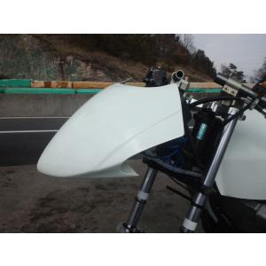 NS50F、NS50R　タンクカバー　白ゲル　FRP Takezo NS50F/NS50Rタンクカバー - M-DESIGNのウェブショップ