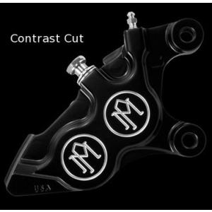 Performance Machine PMブラックブレーキキャリパー 並行輸入品】 ブレーキキャリパー - 125 x 4S クローム パフォーマンス