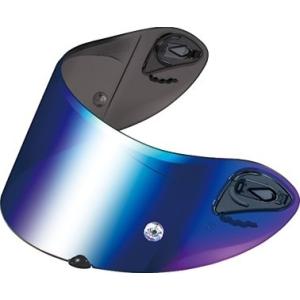 OGK KABUTO オージーケーカブト CF-1Wミラーシールド カラー：シルバー