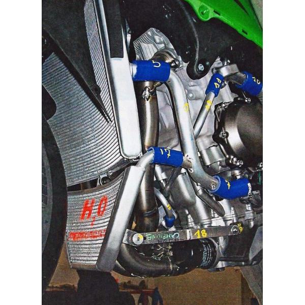 H2O Performance エイチツーオーパフォーマンス サブラジエター ZX-10R KAWA...