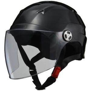 LEAD工業 リード工業 SERIO RE-41 開閉シールド付きハーフヘルメット 半帽タイプヘルメ...