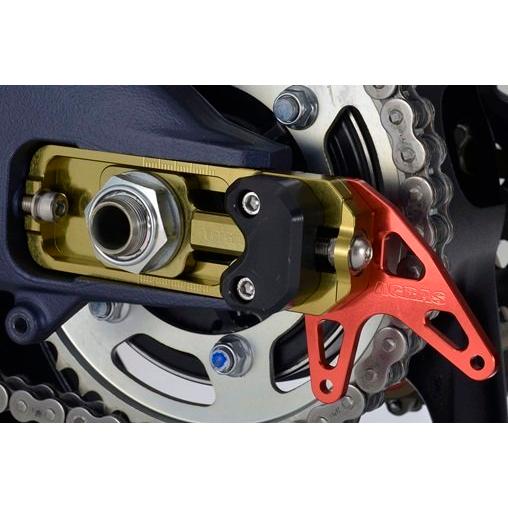 AGRAS アグラス チェーンアジャスタースライダー チェーン引き部カラー：レッド / スタンドプレ...