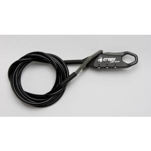 CROPS クロップス マルチパーパスロック PROシリーズ Q5 ストレートケーブル カラー：ブラ...