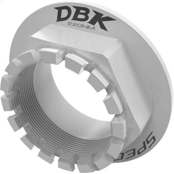 DUCABIKE (DBK) ドゥカバイク (ディービーケー) リアアクスルナット カラー：シルバー...