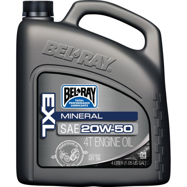 BEL-RAY ベルレイ EXL MINERAL 4T (EXL ミネラル) 【20W-50】【4サ...