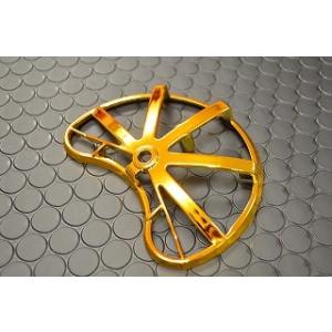 KN企画 ケイエヌキカク クランクケースカバーフィルター カラー：ゴールドアルマイト BWS125(...