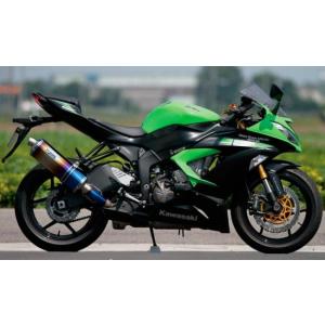 r’s gear アールズギア GPスペック スリップオンマフラー カラー：チタン ZX-6R KA...