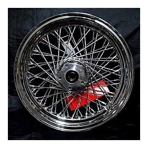 部品屋K&amp;W 16インチスポークホイール FL FX XL ソフテイル ダイナ HARLEY-DAV...