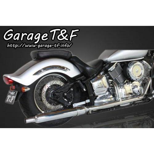 Garage T&amp;F Garage T&amp;F:ガレージ T&amp;F 2in1クラシックマフラー タイプ5 ...