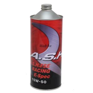 A.S.H OIL A.S.H OIL:アッシュオイル FSE E-Spec RACING【15W-50】【4サイクルオイル】 容量：20L｜webike