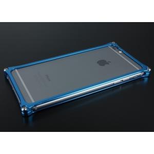 GILD design ギルドデザイン ソリッドバンパー for iPhone6／S Plus ブル...