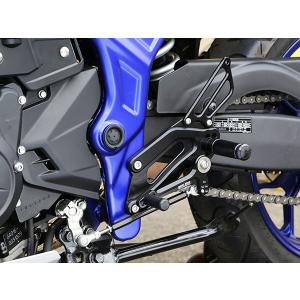 BABYFACE ベビーフェイス バックステップキット カラー：ブラック MT-25 YZF-R25 MT03 YZF-R3 YAMAHA ヤマハ YAMAHA ヤマハ YAMAHA ヤマハ YAMAHA ヤマハ｜webike