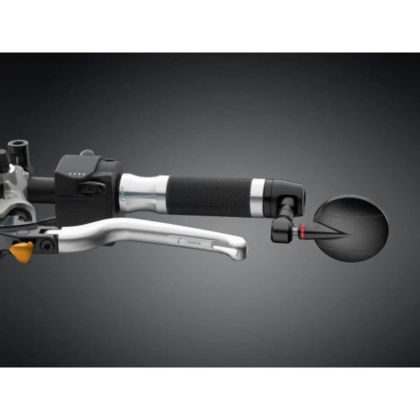 rizoma リゾマ ミラー スパイ R100 左右共通 【Spy R100】 カラー：ブラック バ...