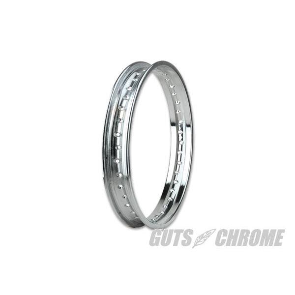 GUTS CHROME ガッツクローム コンベンショナルリム クローム 18×2.15 40穴 リム...