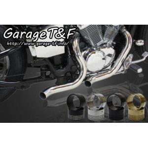 garage T&F シャドウ400 マフラー Garage T＆F T&F ガレージ ドラッグパイプマフラー タイプ1