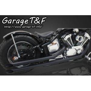 Garage T＆F T&F ガレージ ドラッグパイプマフラー タイプ2