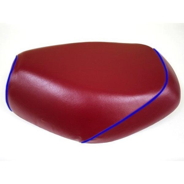 GRONDEMENT グロンドマン 国産シートカバー 張替タイプ カラー：ワインレッド/青パイピング...