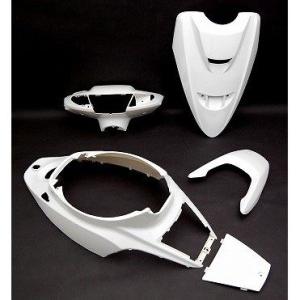 ヤマハ リモコンジョグZRエボリューション SA16J 外装8点セット 白