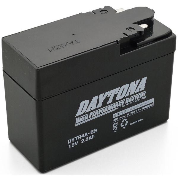 DAYTONA デイトナ ハイパフォーマンスバッテリー 液入り充電済 【DYTR4A】 HONDA ...