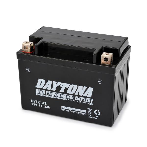 DAYTONA デイトナ ハイパフォーマンスバッテリー 液入り充電済 【DYTZ14S】