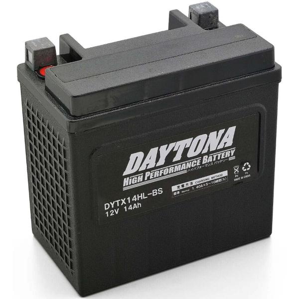 DAYTONA デイトナ ハイパフォーマンスバッテリー 液入り充電済 【DYTX14HL-BS】 B...
