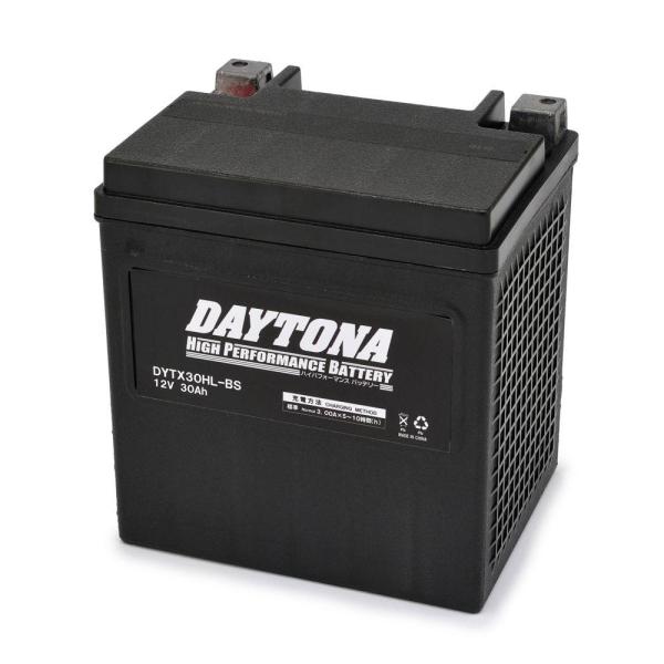 DAYTONA デイトナ ハイパフォーマンスバッテリー 液入り充電済 【DYTX30HL-BS】 H...