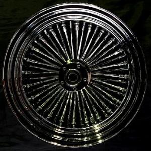 部品屋K&W 部品屋K&W キングスポーク ホイール　クローム/クローム18×10.5J