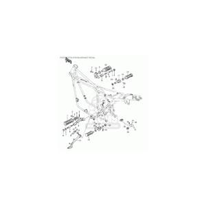 CMS シーエムエス ピン  (Pin) KZ900 KAWASAKI カワサキ その他タンデムステ...