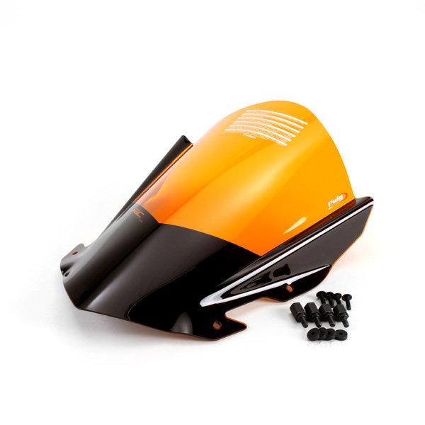 Puig プーチ レーシングスクリーン カラー：オレンジ RC125 RC390 KTM スクリーン...