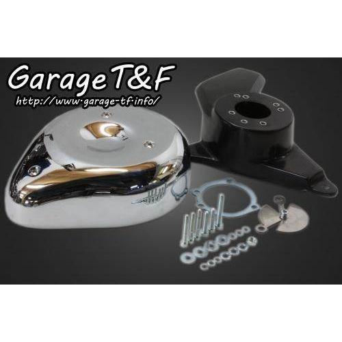 Garage T&amp;F ガレージ ティアドロップエアクリーナーキット ドラッグスター1100 ドラッグ...