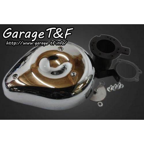 Garage T&amp;F ガレージ ティアドロップエアクリーナーキット バルカン400 バルカン400I...
