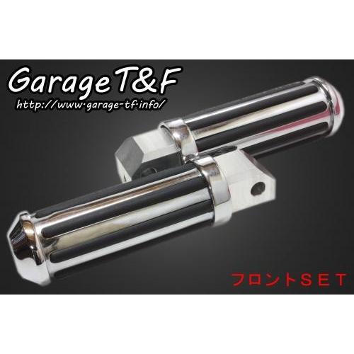 Garage T&amp;F ガレージ レールフットペグ リアセット スティード400 VSE HONDA ...