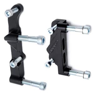 QTM キューティーエム ラジアルマウント キャリパーブラケット キャリパーサポート ピッチ：108...