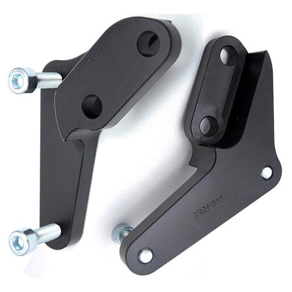 QTM キューティーエム ラグマウント キャリパーブラケット キャリパーサポート CRF250 CR...