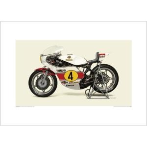 Y’S GEAR(YAMAHA) ワイズギア(ヤマハ) 1975 YAMAHA YZR500-OW23 A2ポスター｜webike