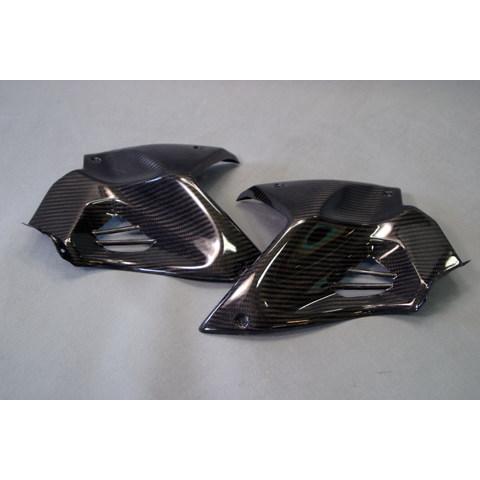 A-TECH エーテック タンクフロントカバー 素材：綾織ドライカーボン(DC) ニンジャ H2 H...