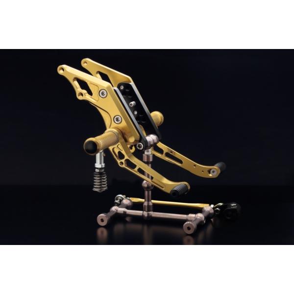 K-FACTORY ケイファクトリー ライディングステップ カラー：ステイゴールド ZRX1200 ...