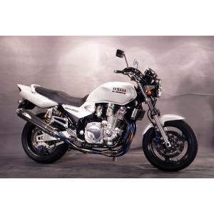 XJR1200/1300用ショート集合 【 ゼス管ショートマフラー 手曲