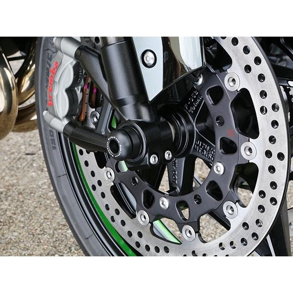 BABYFACE ベビーフェイス アクスルプロテクター フロント側 ニンジャ H2 KAWASAKI...