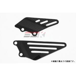 SPEEDRA スピードラ ヒールプレート ドライカーボン 素材：綾織り艶あり ZX-14R ZZR...